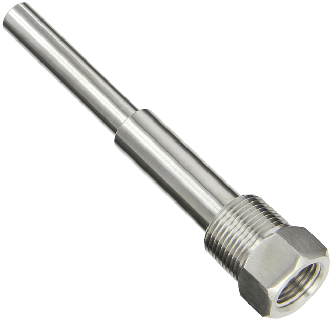 Tel-Tru General Use Standard Threaded Thermowell, Model 260TW
